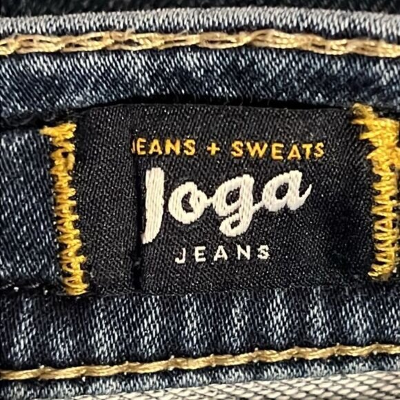 Silver Blue Boyfriend Joga Capris Clamdiggers Jeans Size 27 - Picture 9 of 10